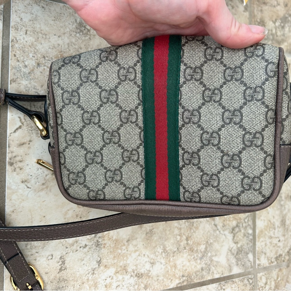 Gucci Mini Ophidia Camera Monogram Crossbody Bag - image 7